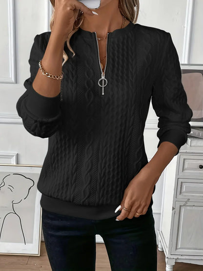 Julia Varm Zipper Sweater