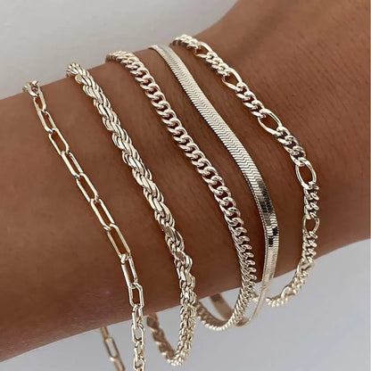 Armbandset Kaya Renner | Guld